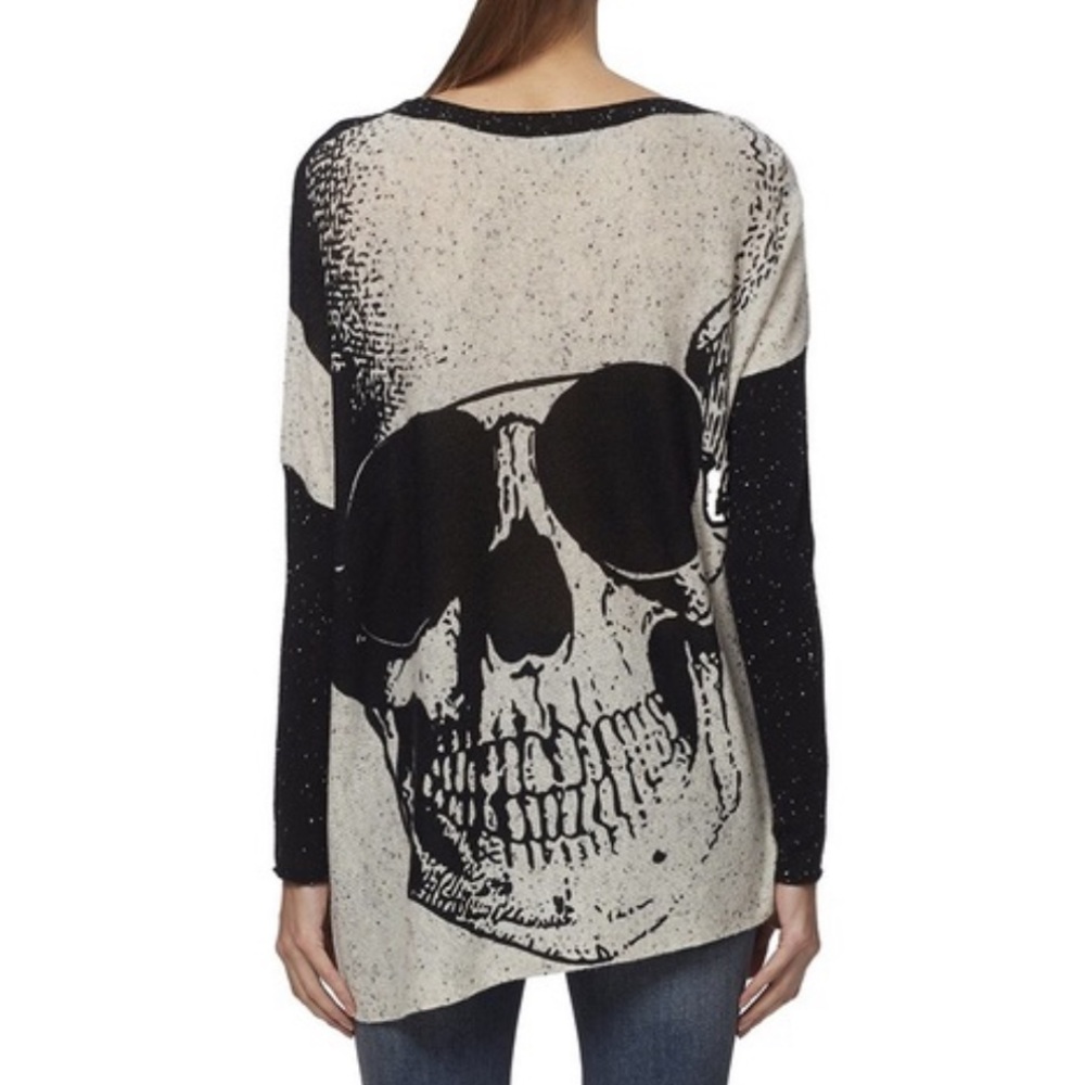 Skull Cashmere Jack Oversized Sweater- size small, used